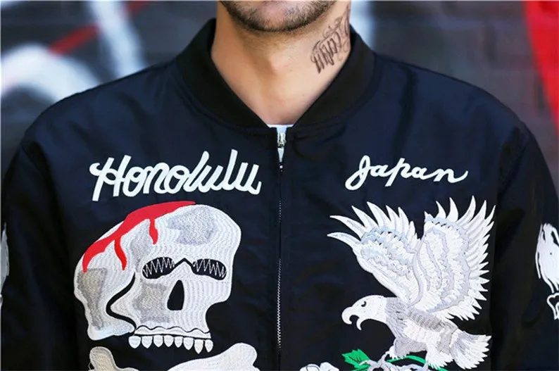Honolulu Yokosuka Embroidered Jacket - Japan