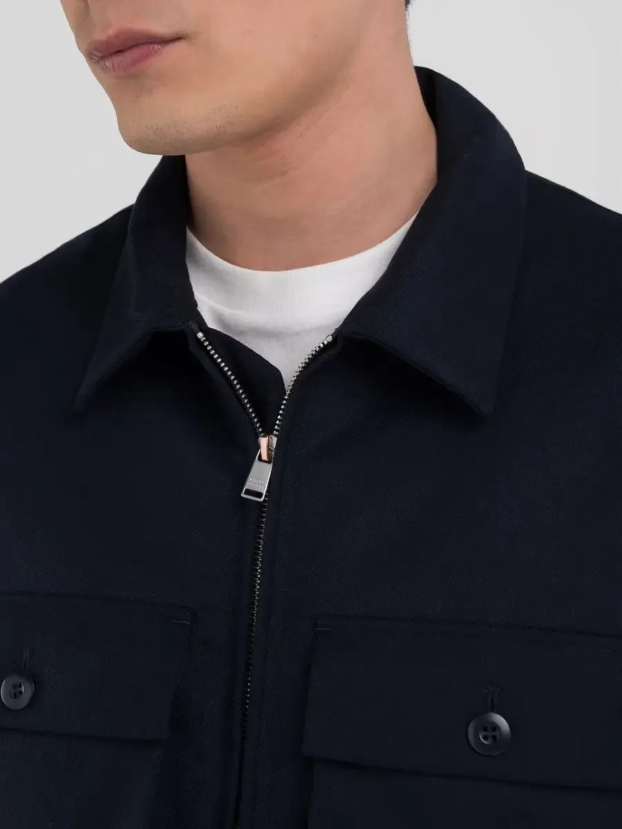 ID24997-Replay Sartoriale Navy Jacket