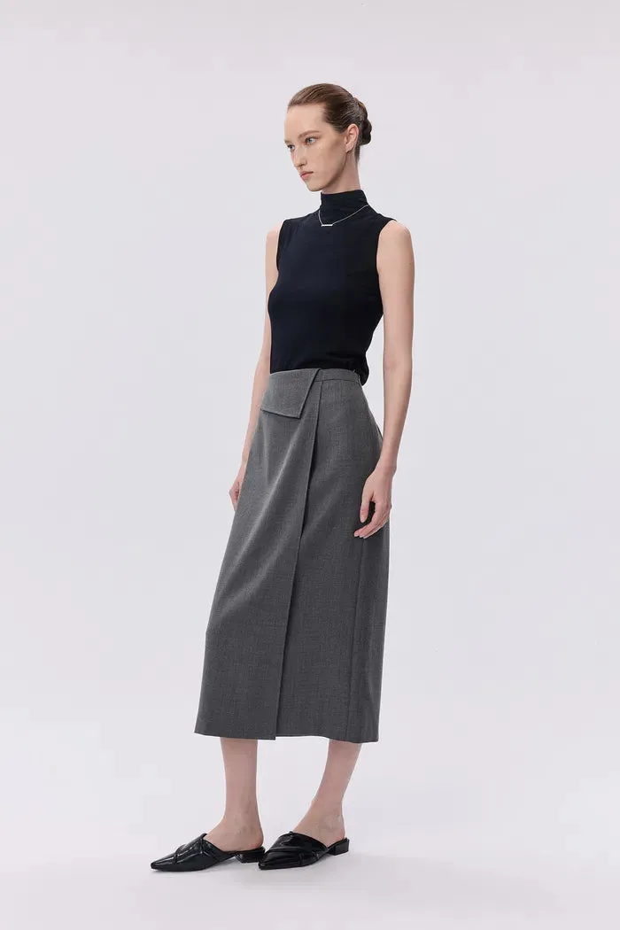 Ina Folded Waist Skirt