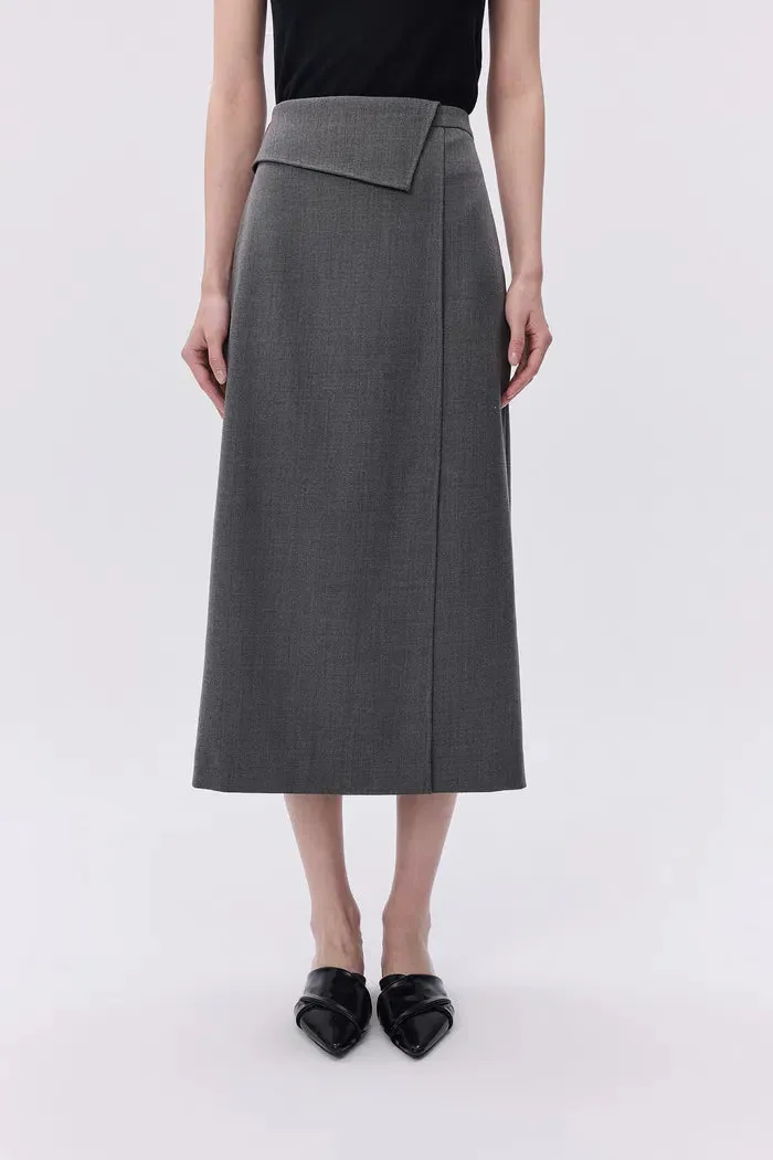 Ina Folded Waist Skirt