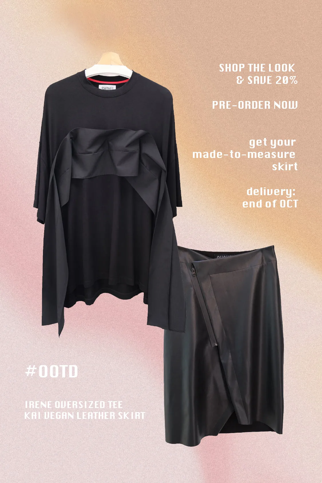 IRENE TEE   KAI SKIRT / SHOP THE LOOK