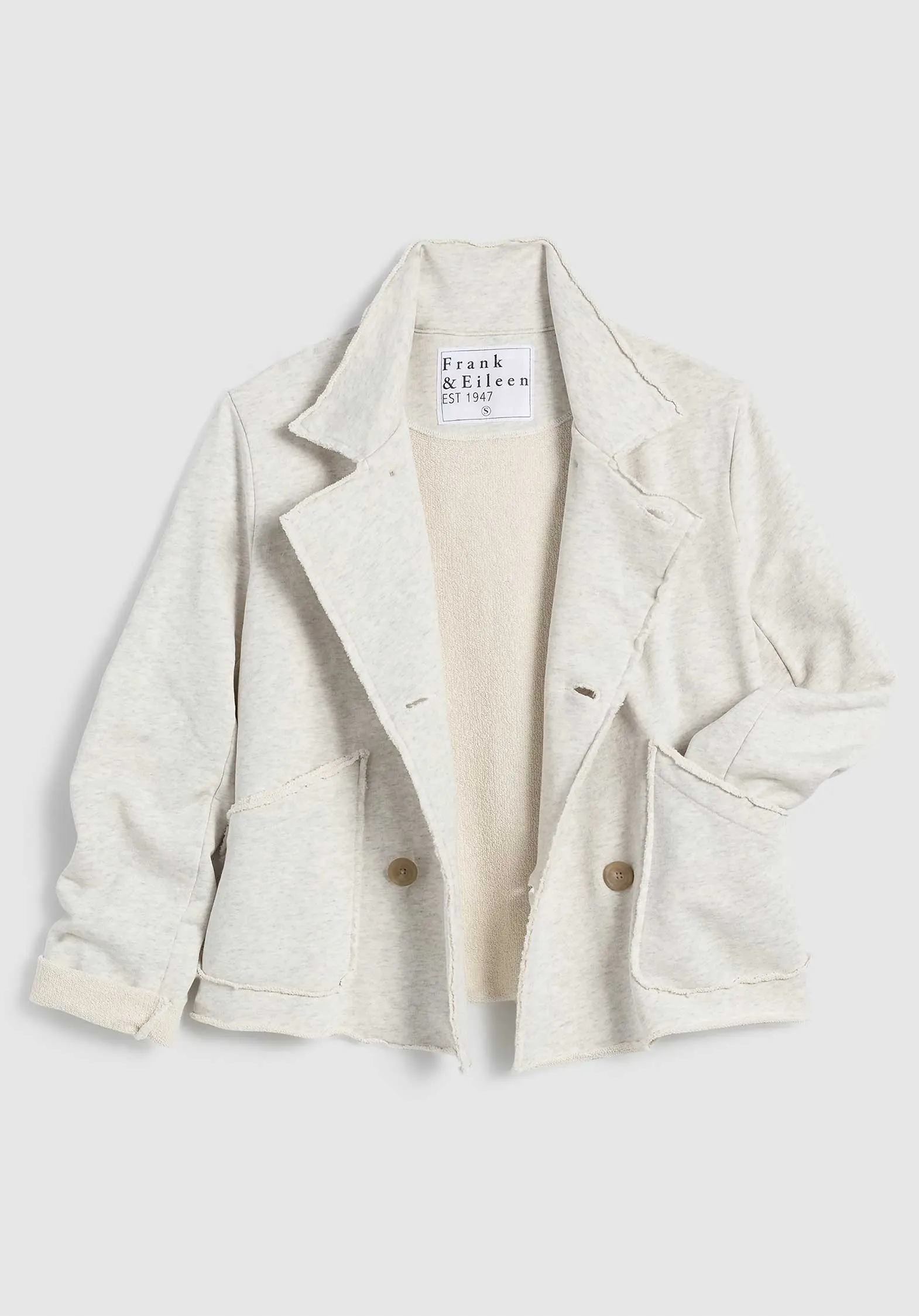 Jacket Labcro Labcrop Heather-White-Melang