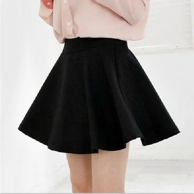 Korean Flare Pleated Women Skirt
