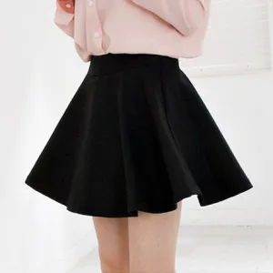 Korean Flare Pleated Women Skirt