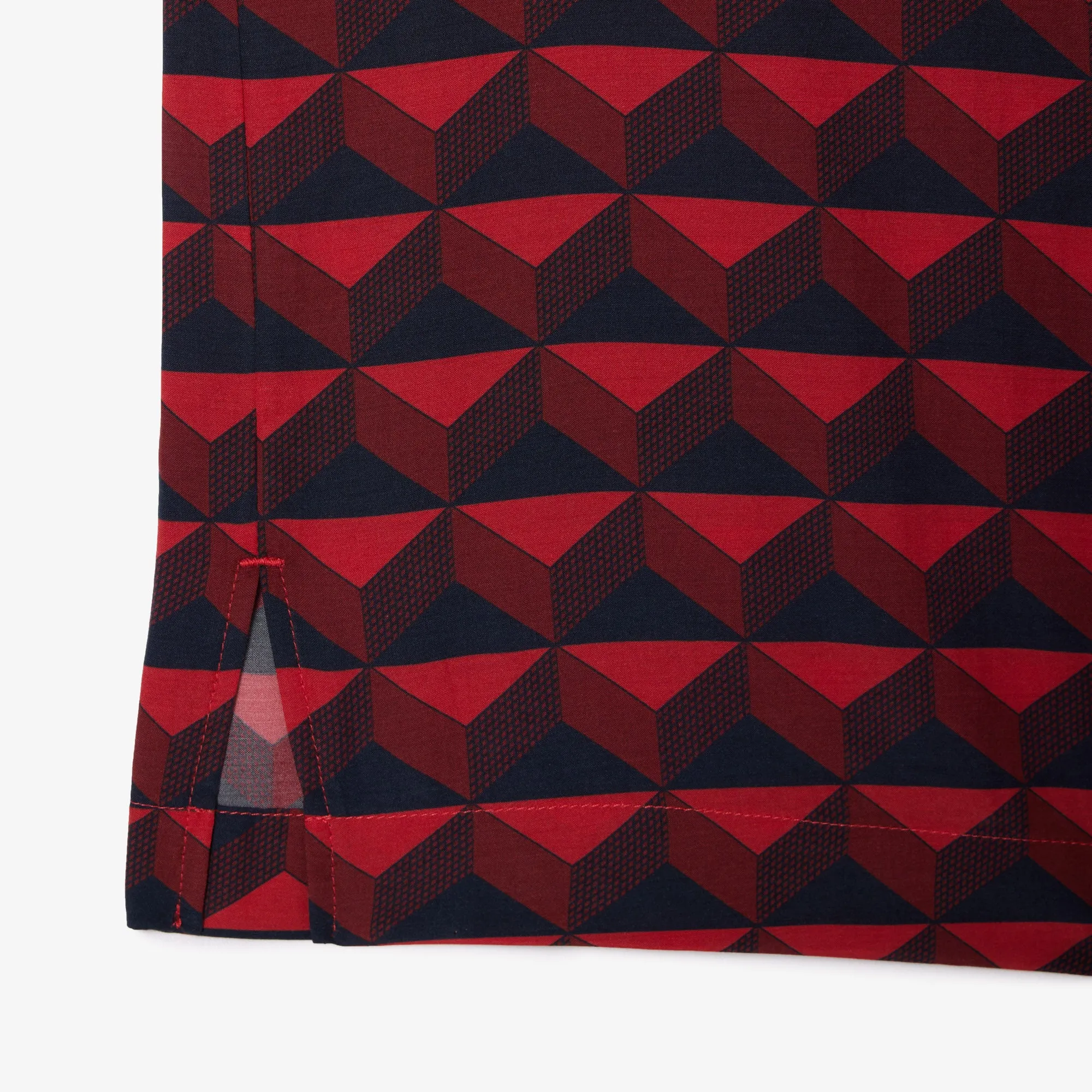 Lacoste Women's Oversized Shirt With Monogram Print