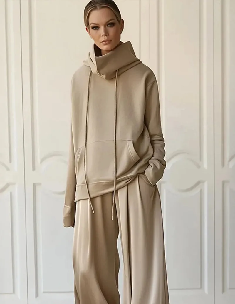 Laid-back Luxe Wide Leg Lounge Set