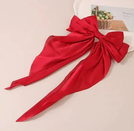 Large Satin Bows – Perfect for Hair Accessories and Gifts