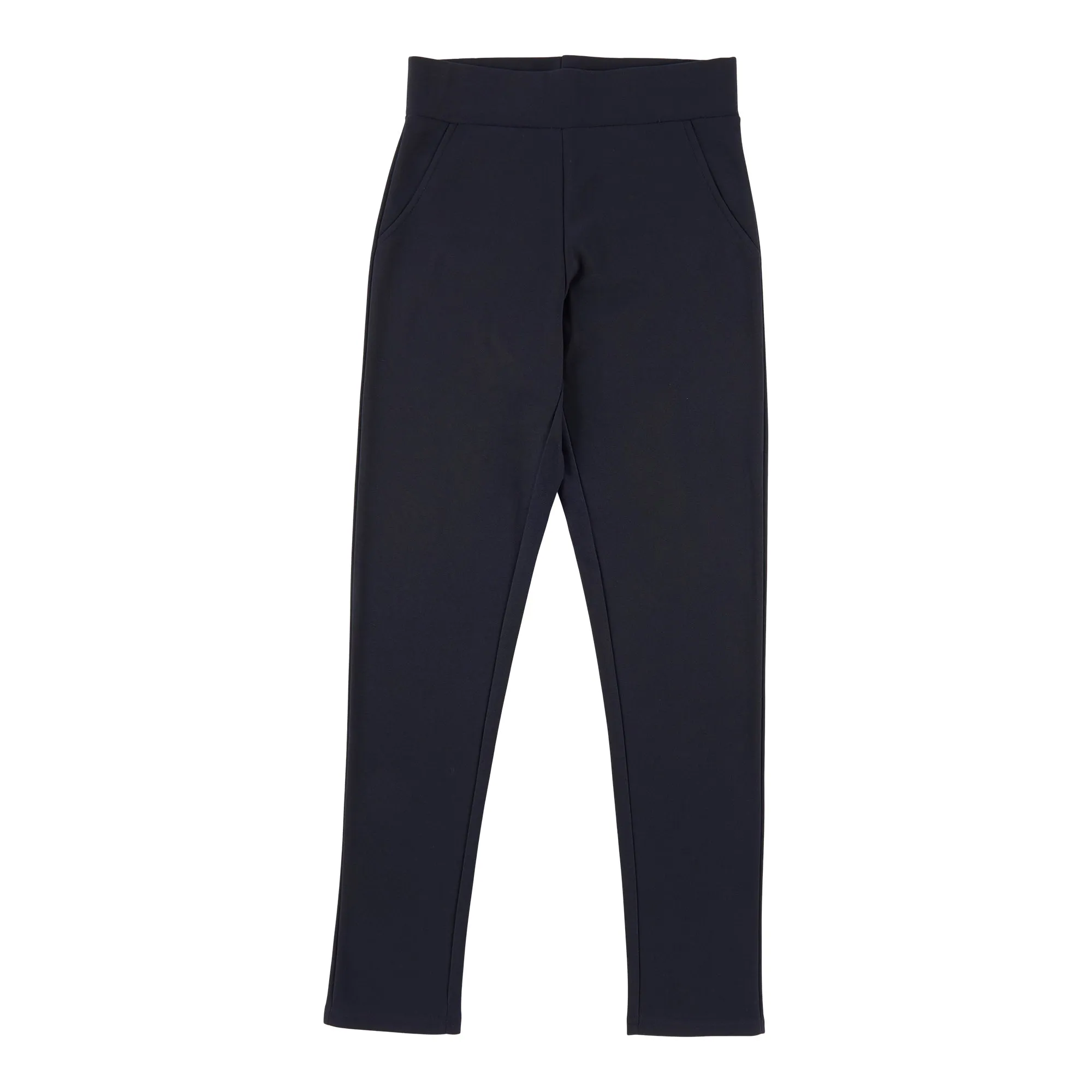 lily morgan Women's Solid Scuba Pants with Pockets
