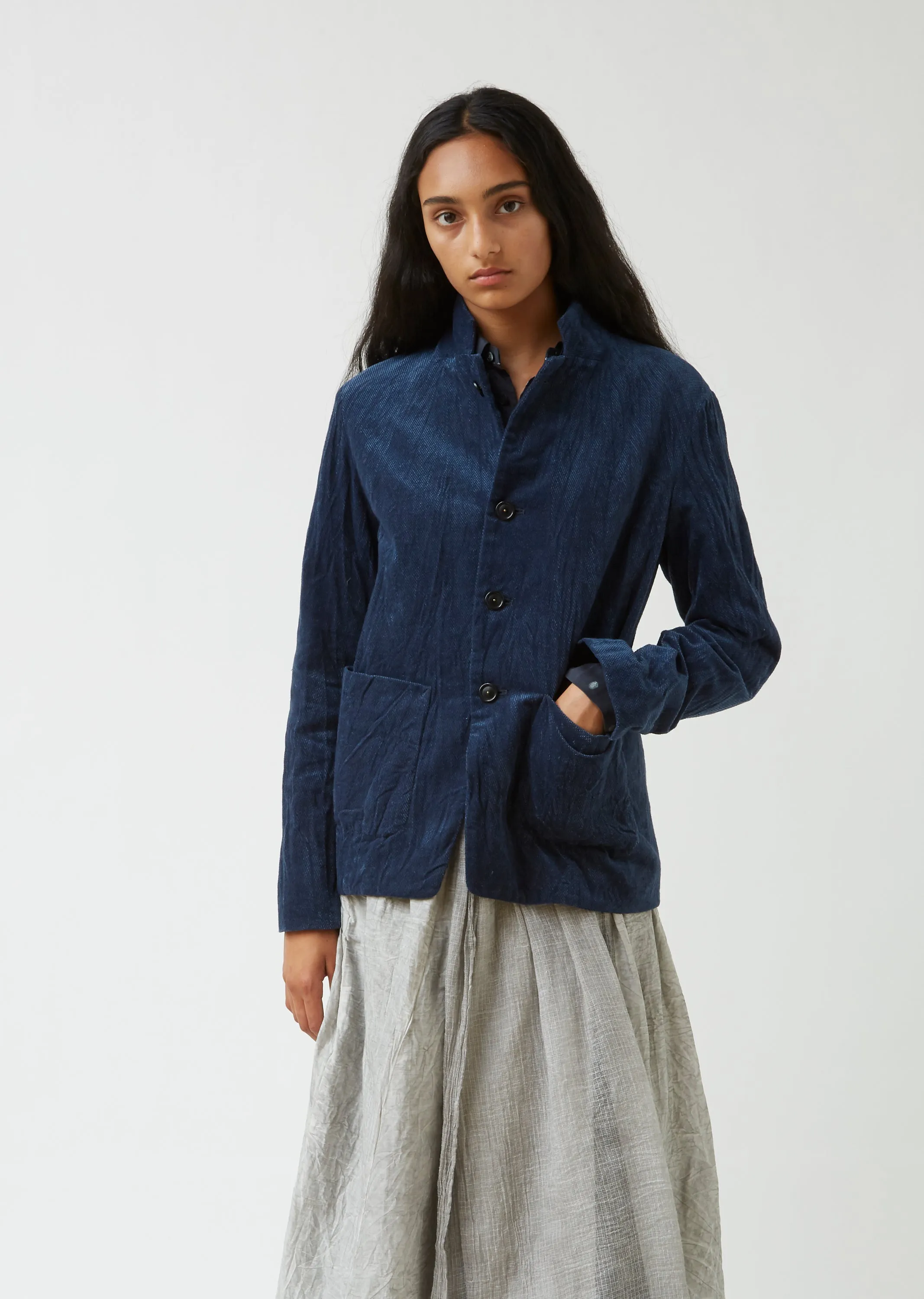 Mandarin Collar Jacket