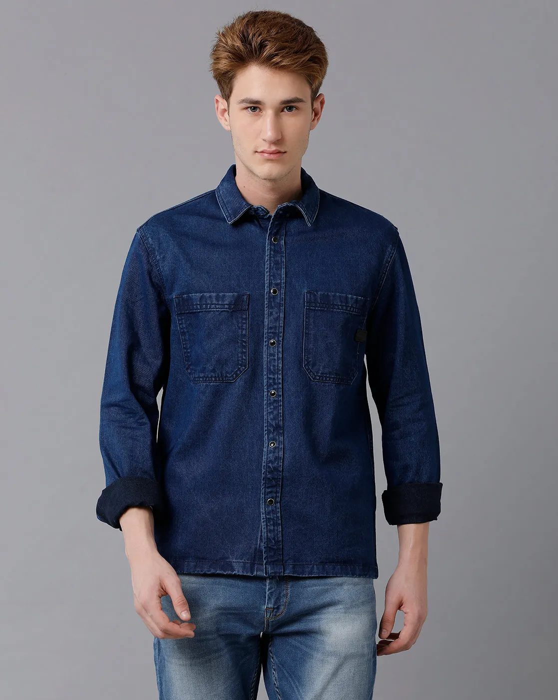 Men Checked Regular Fit Casual Shacket