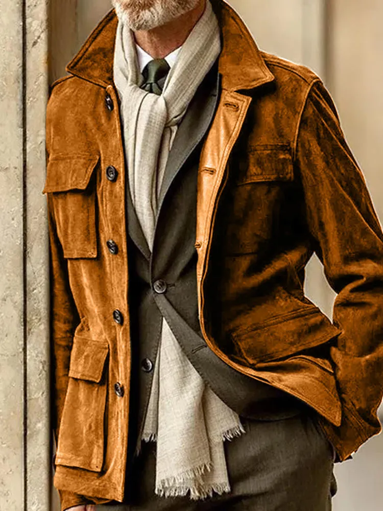 Men'S Suede Jacket