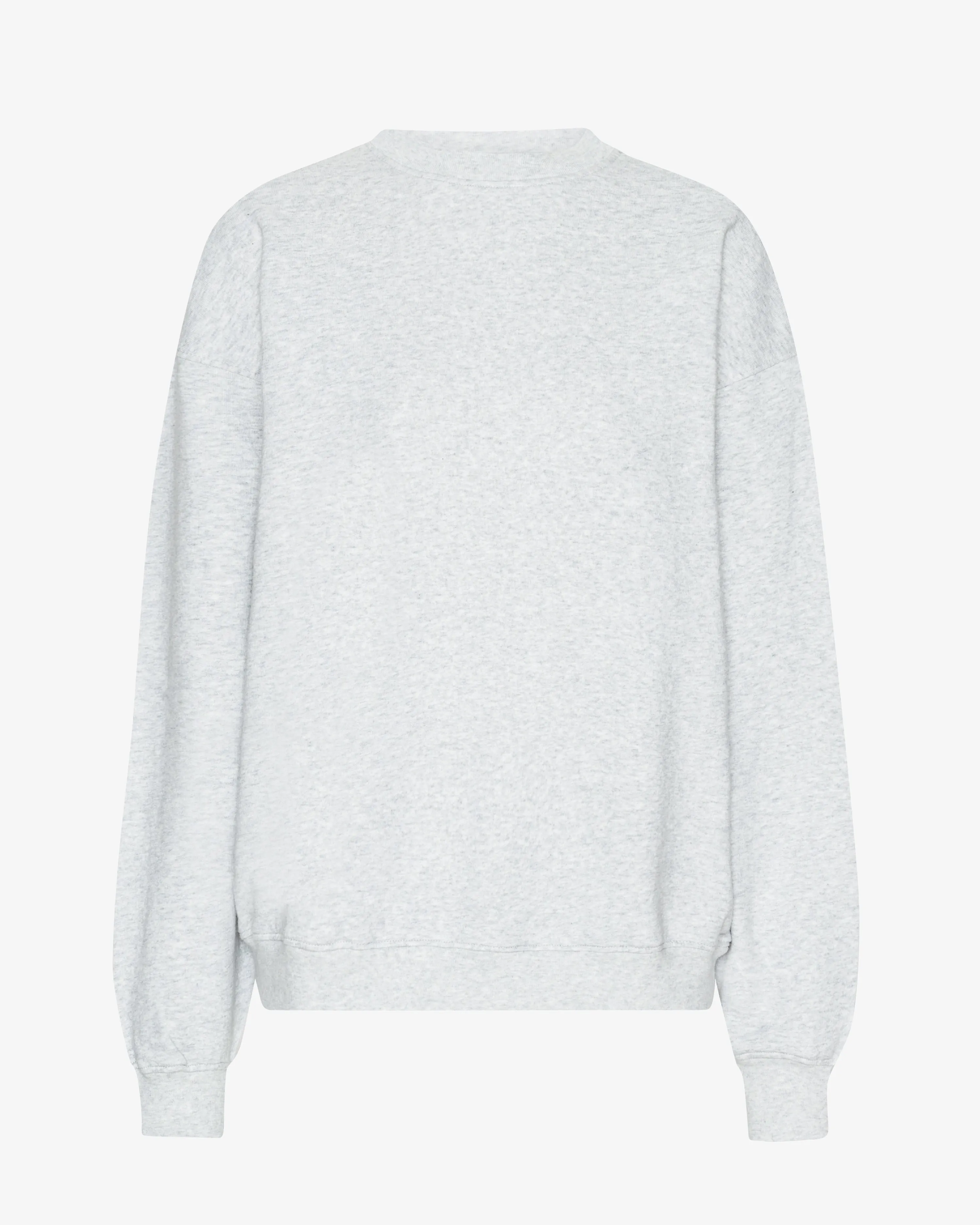 Organic Oversized Crew - Snow Melange