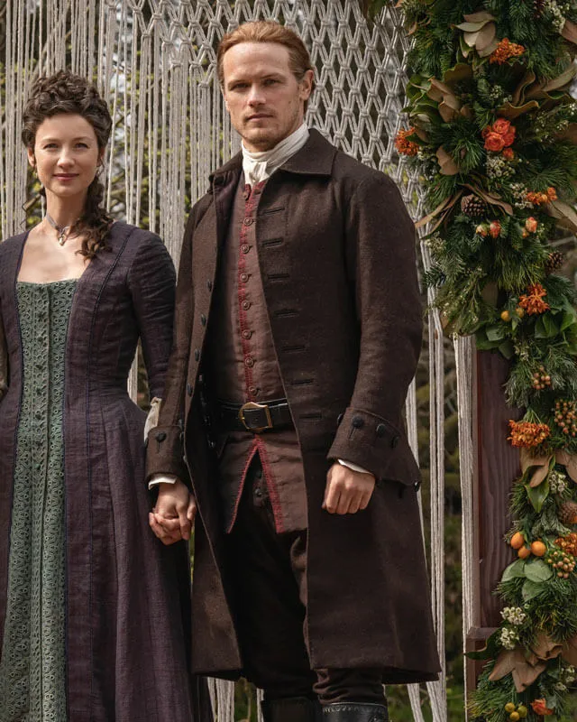 Outlander Jamie Fraser Brown Coat