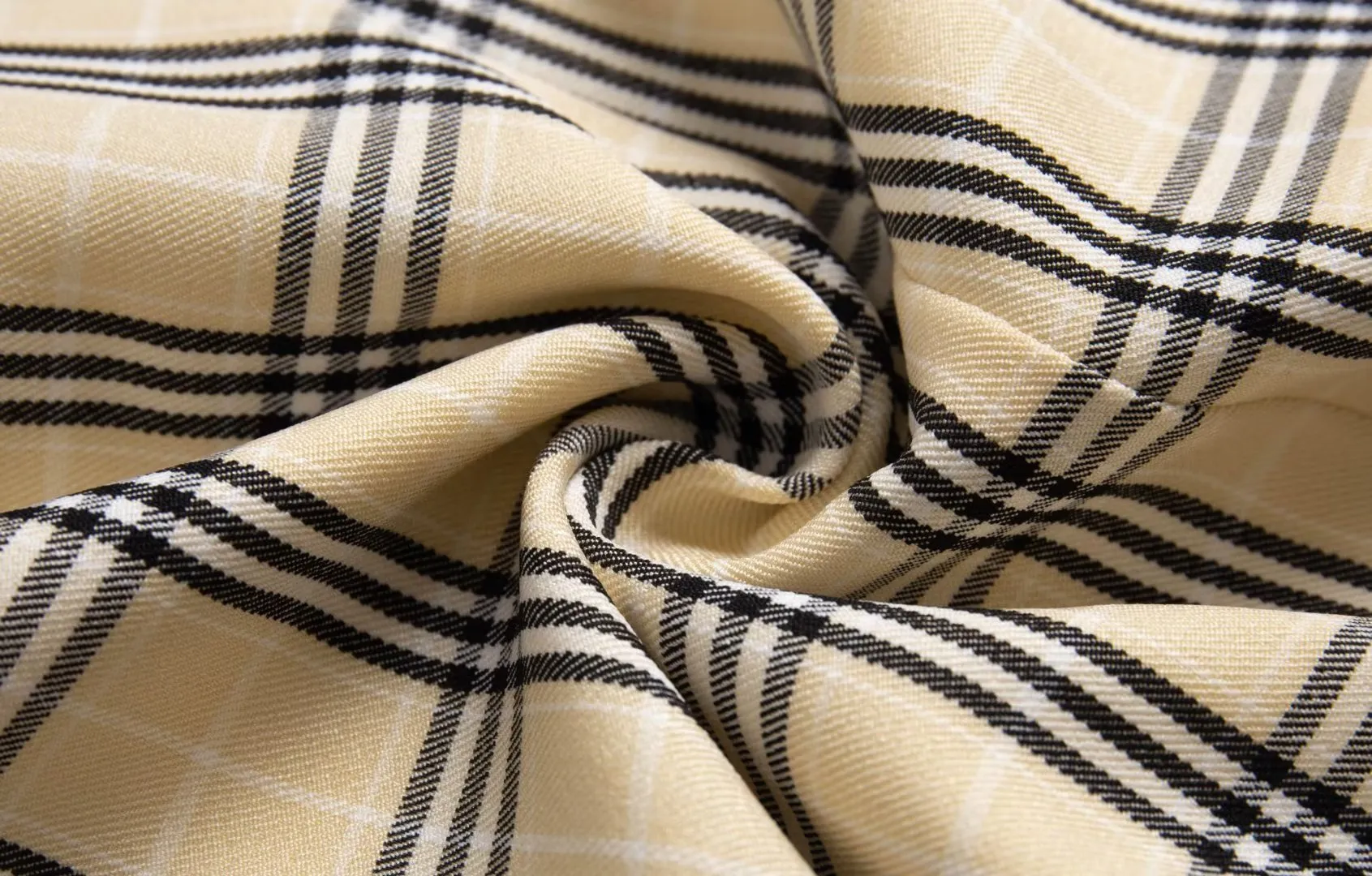 Plaid Double Breasted Blazer