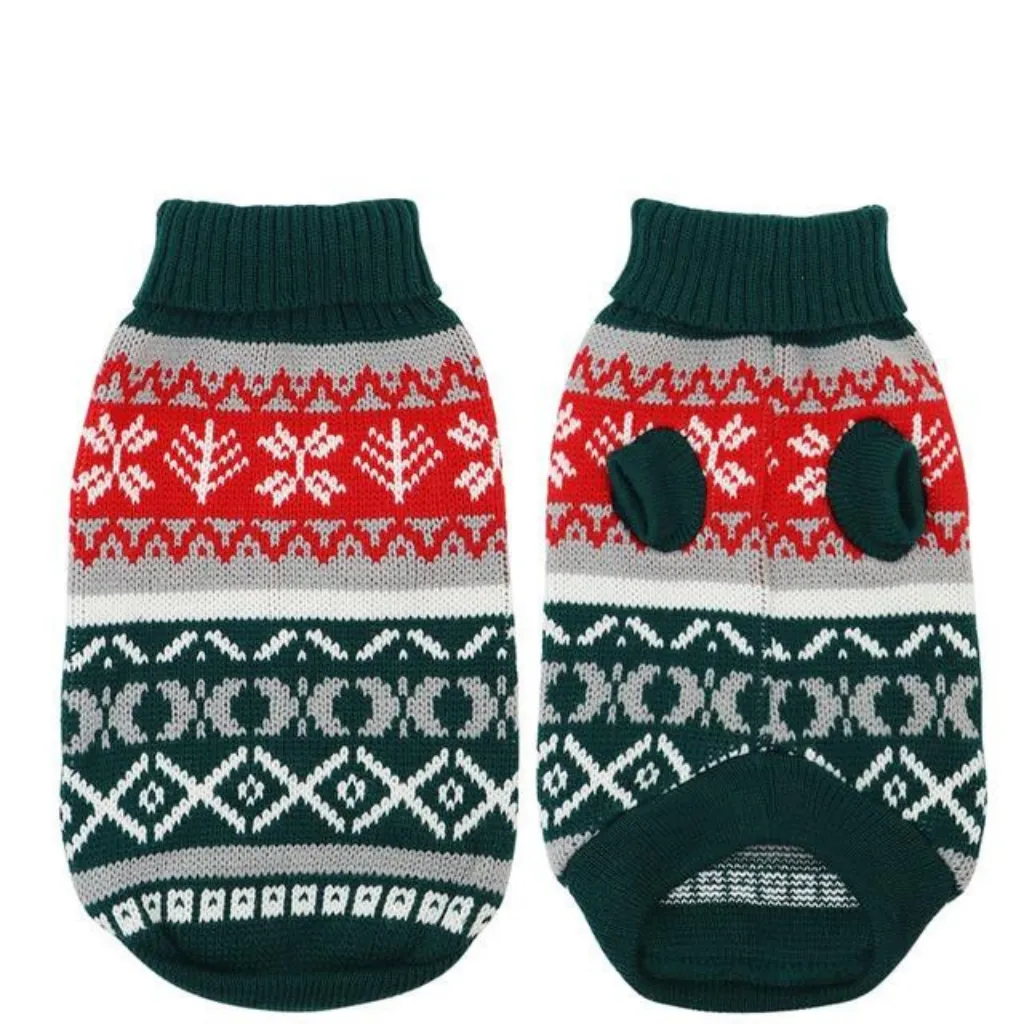 Printed Cat Sweater
