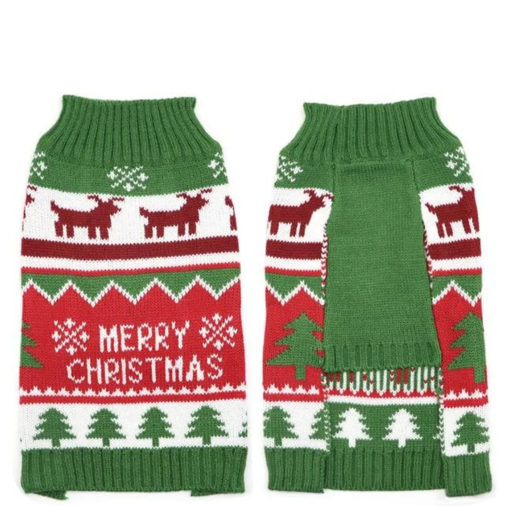 Printed Cat Sweater