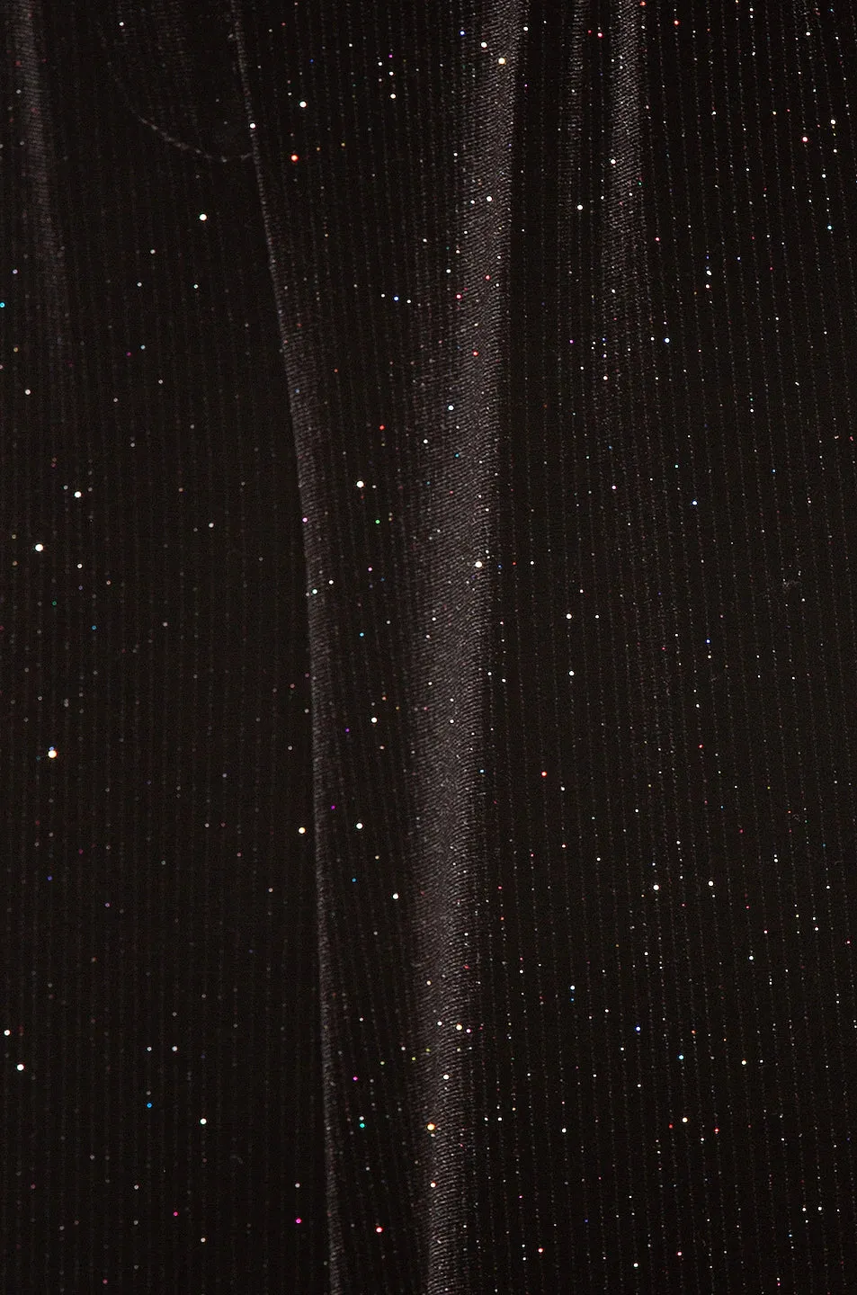 RETROFETE Women's Black Glitter Velvet Ruth Blazer $515 NWT