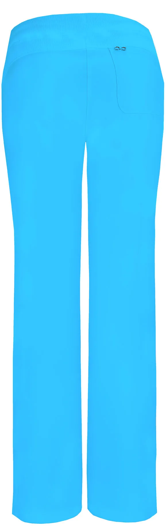 Scrub Pants - Cherokee Infinity Women's Straight Leg Drawstring Pant - Turquoise, 1123A