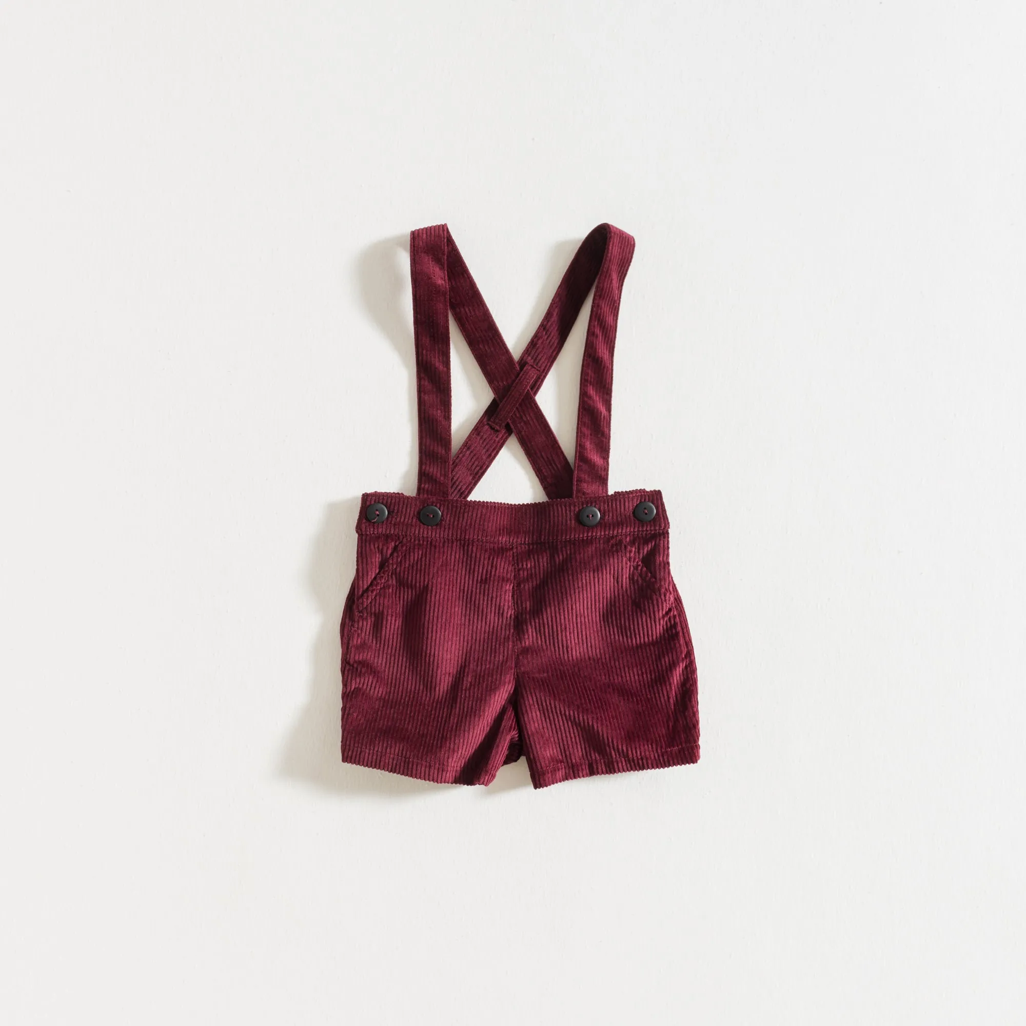 SHORTS / GRANATE CORDUROY