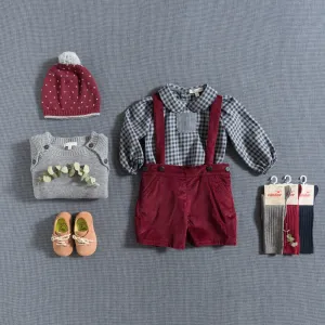 SHORTS / GRANATE CORDUROY