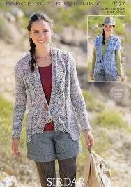 Sirdar Faroe Super Chunky Yarn Pattern Leaflets