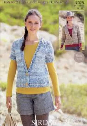 Sirdar Faroe Super Chunky Yarn Pattern Leaflets