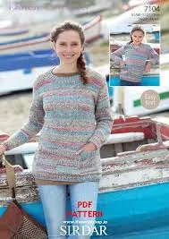 Sirdar Faroe Super Chunky Yarn Pattern Leaflets