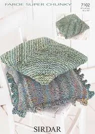 Sirdar Faroe Super Chunky Yarn Pattern Leaflets