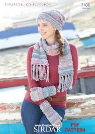 Sirdar Faroe Super Chunky Yarn Pattern Leaflets