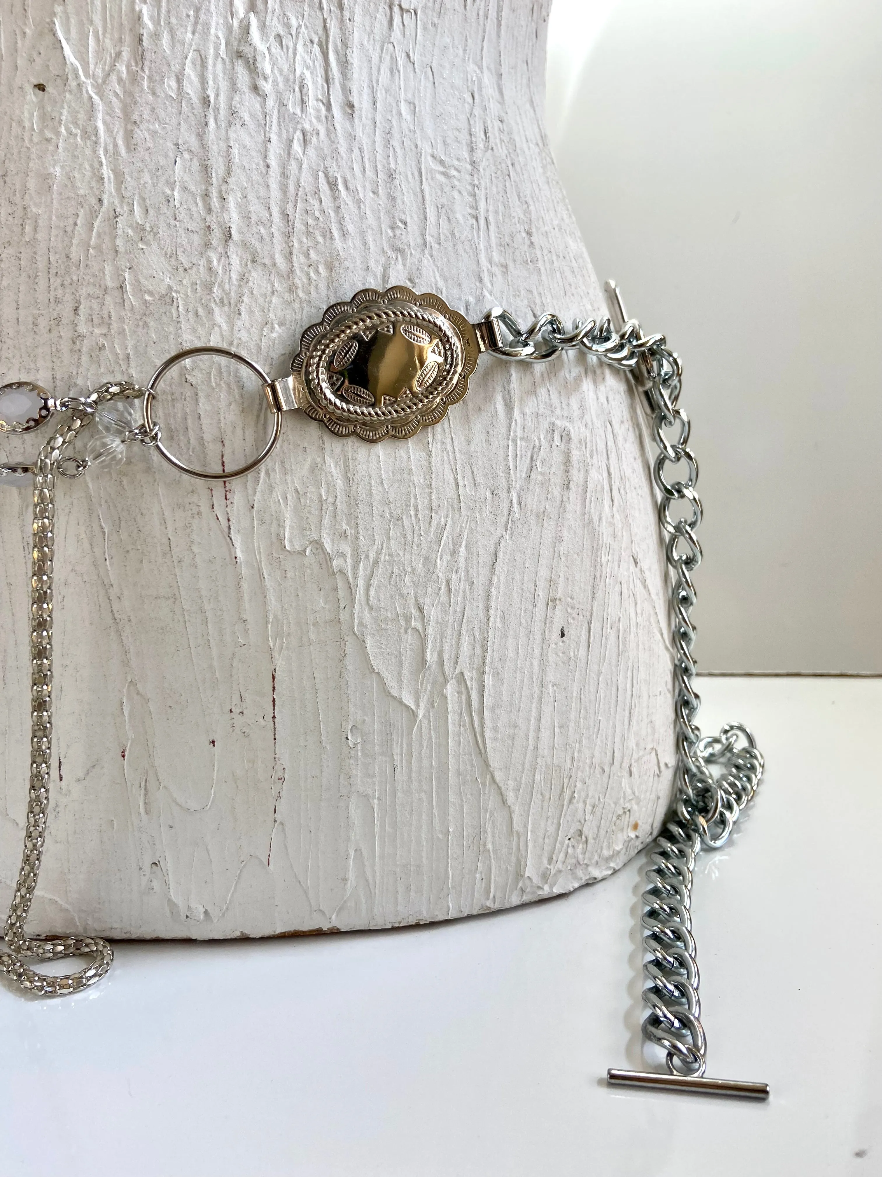 Soft look layered belt