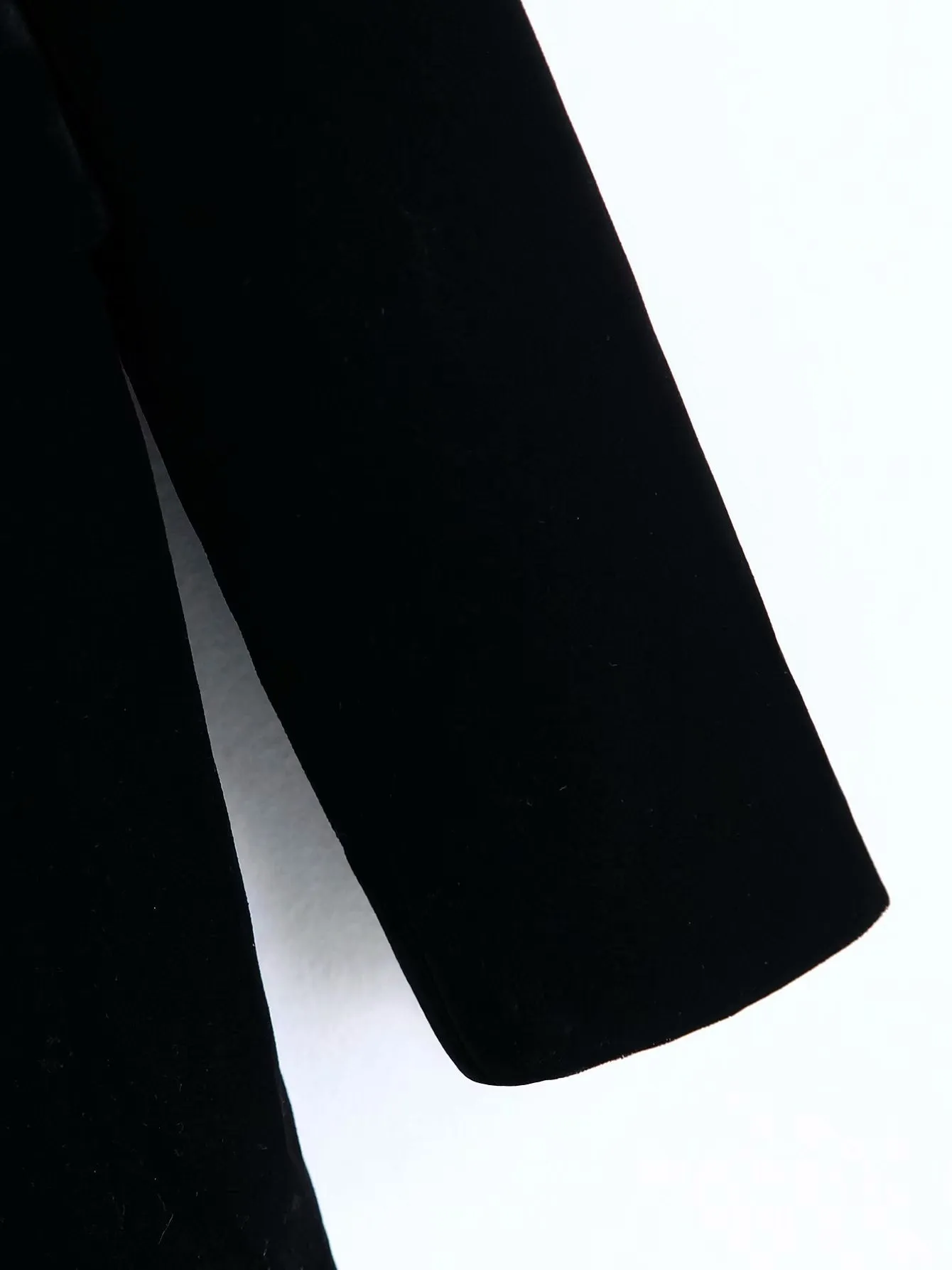 STRAIGHT FIT VELVET BLAZER / VELVET TROUSERS