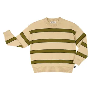 Sweater Stripes Cream Green