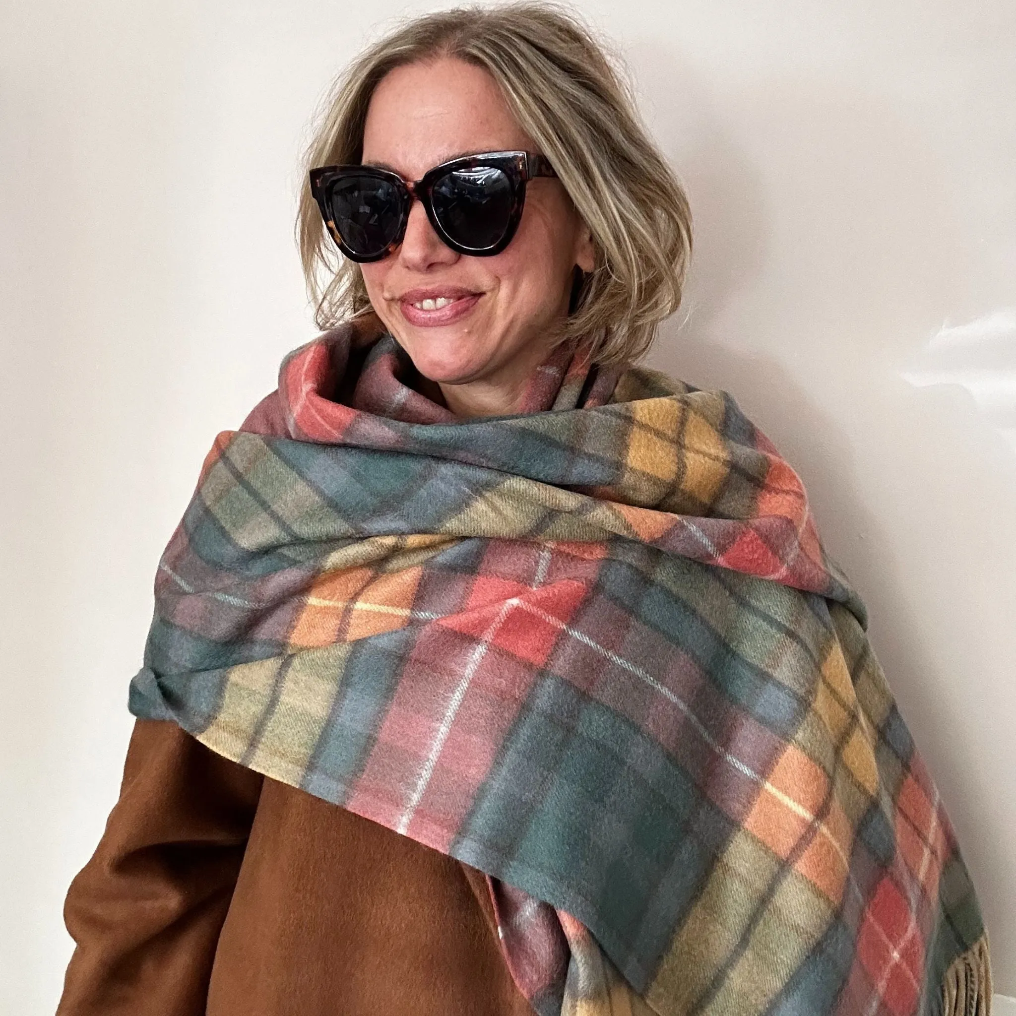 Tartan Scottish Lambswool Stoles
