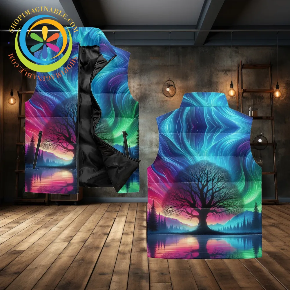 Tree of Life Puffer Vest