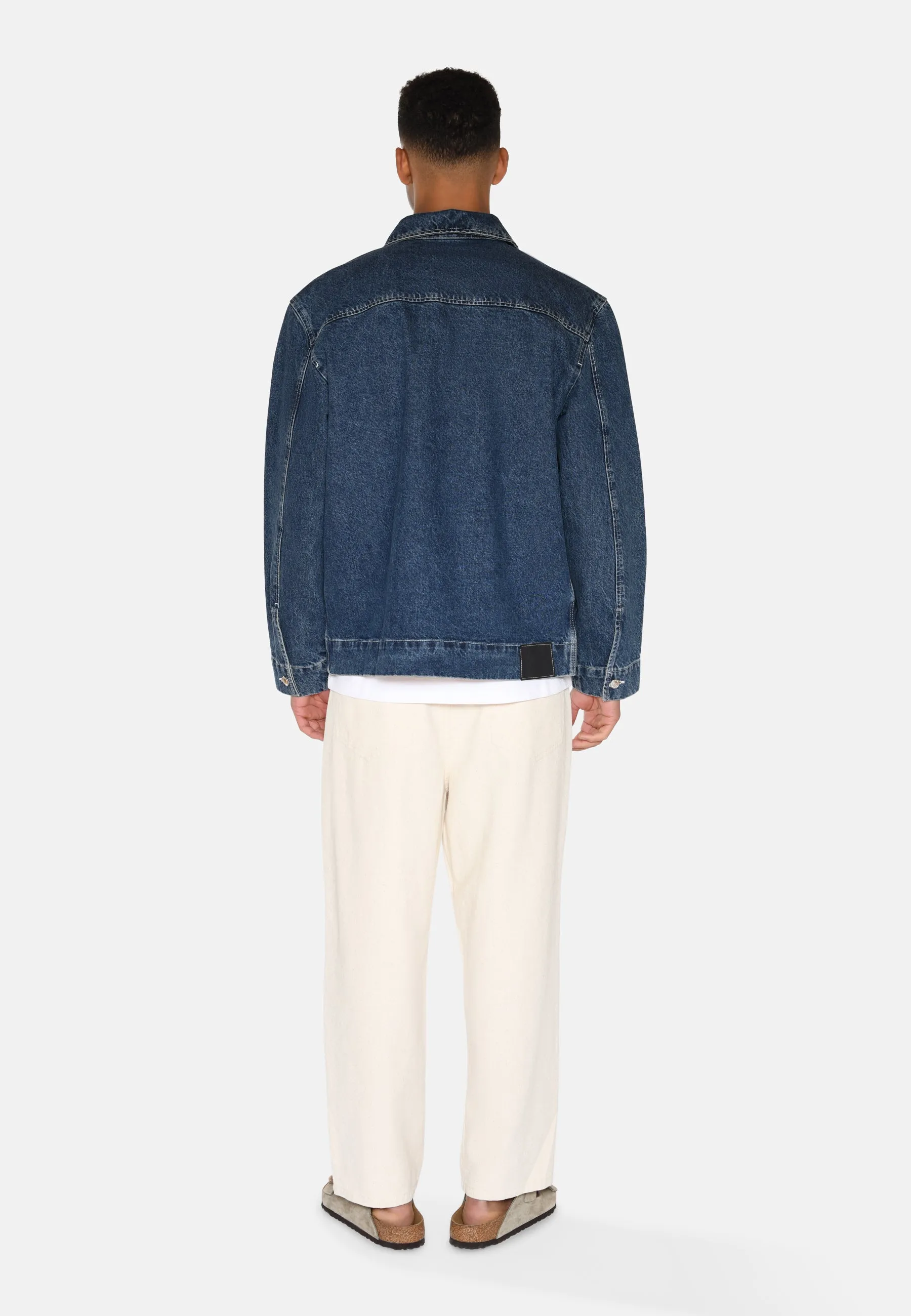Trent denim jacket 4198 - Blue Ashes