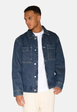 Trent denim jacket 4198 - Blue Ashes