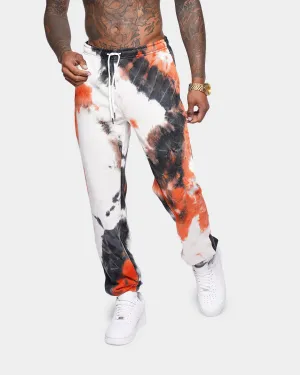 XXIII Vadim Tie Dye Track Pants Orange/Black