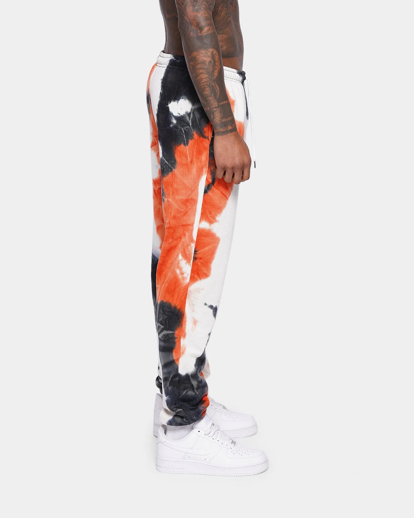 XXIII Vadim Tie Dye Track Pants Orange/Black